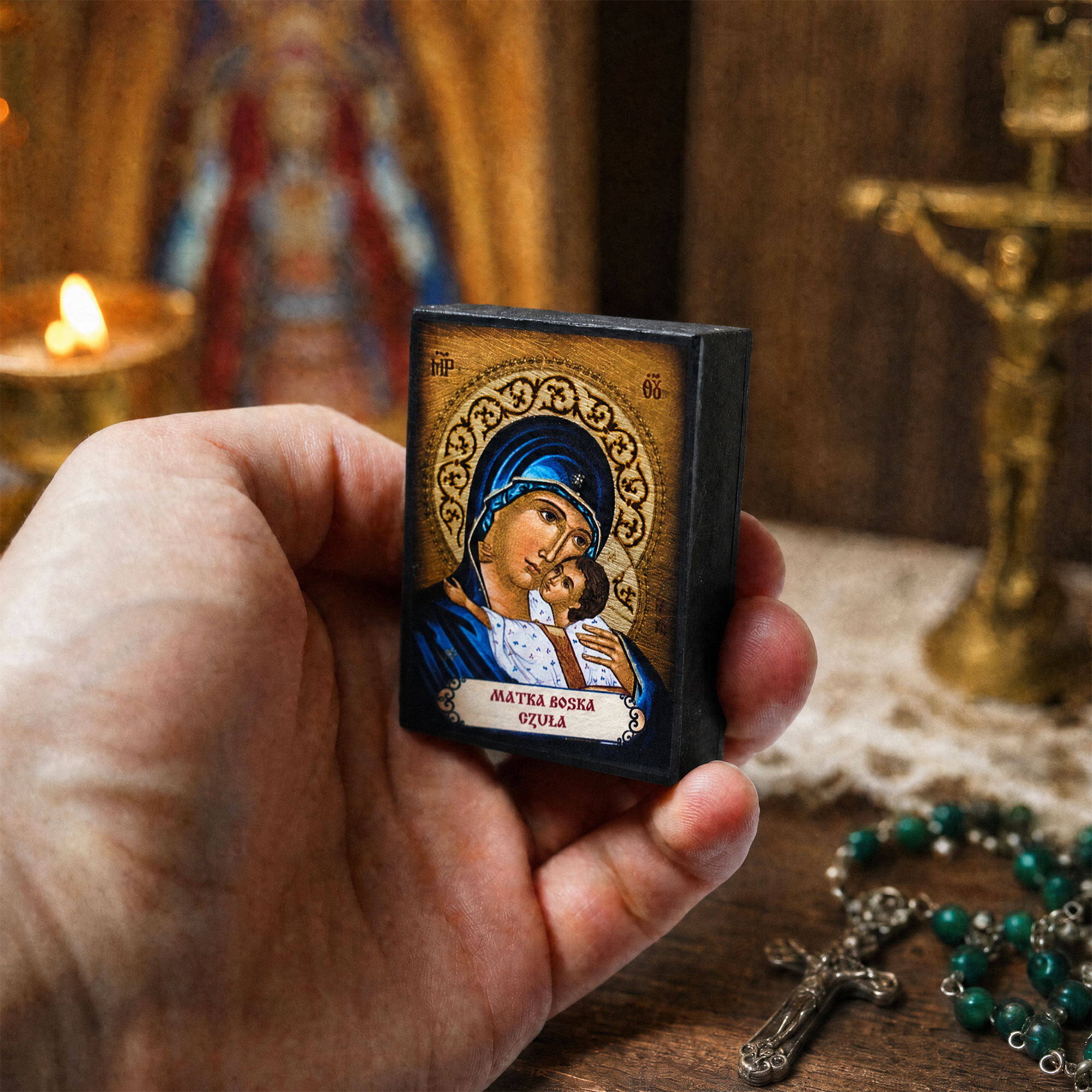 Ikona Matka Boska Czuła (Eleusa)