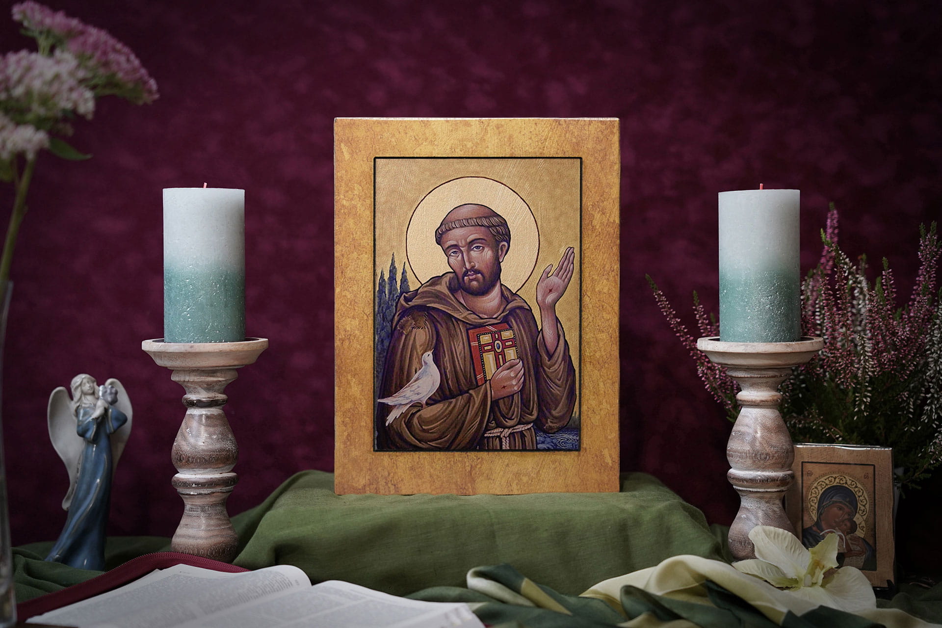 Ikona Święty Franciszek